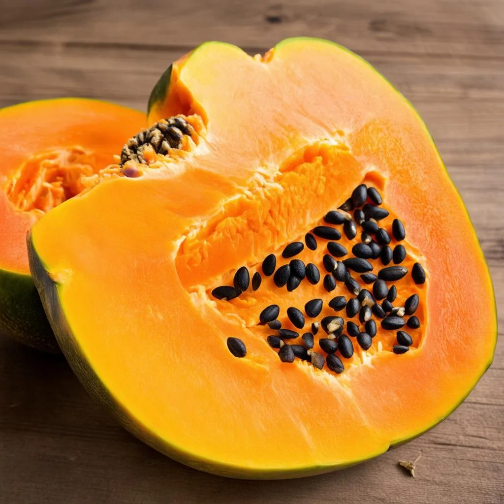 ripe papaya