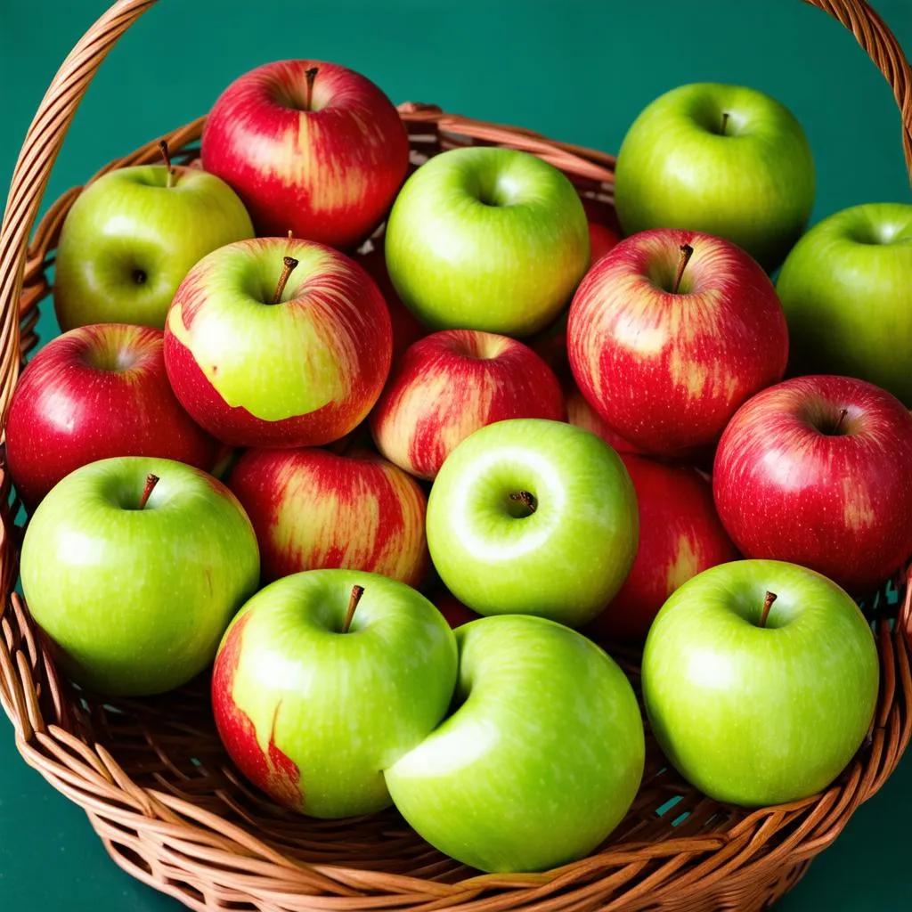 12-green-and-red-apples