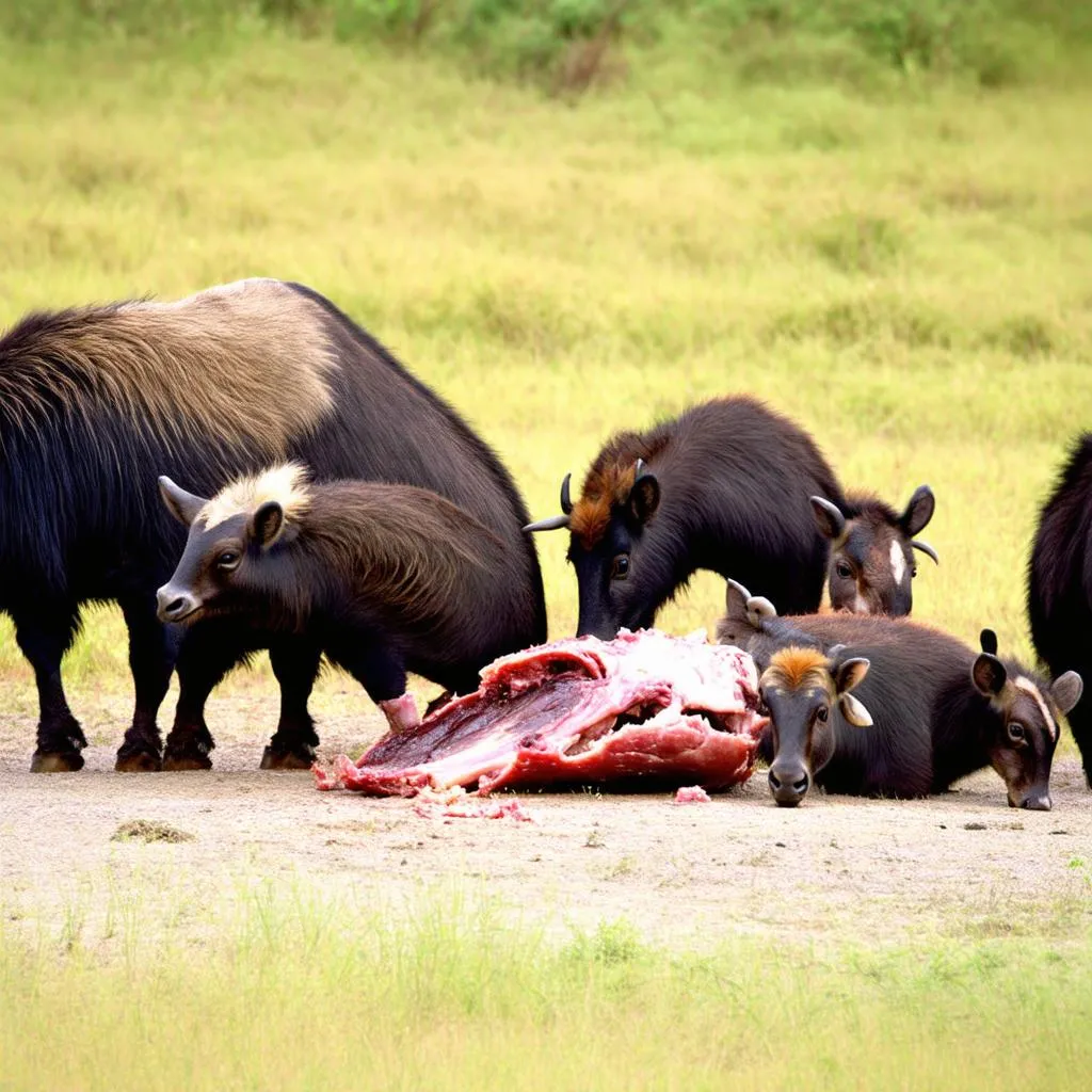 Cannibalism in nature