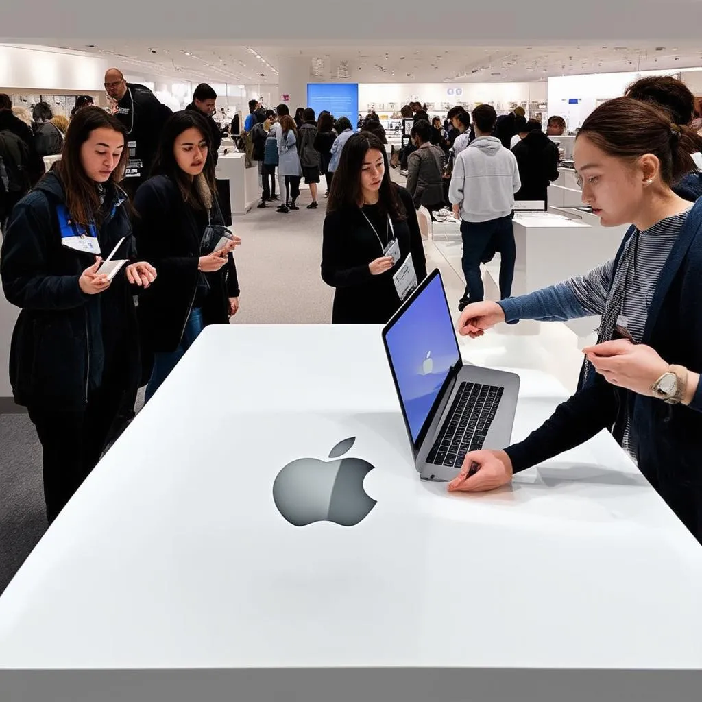 Apple Store Interior