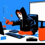 Hacker đang tấn công máy tính