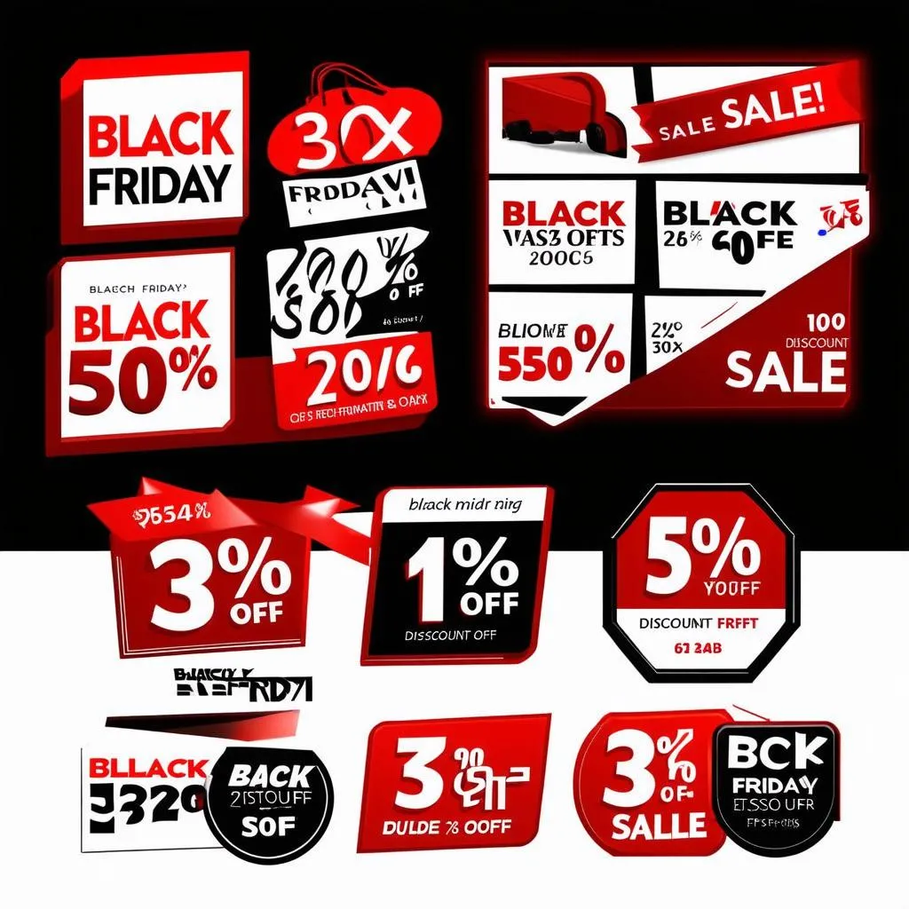 Black Friday giảm giá sản phẩm