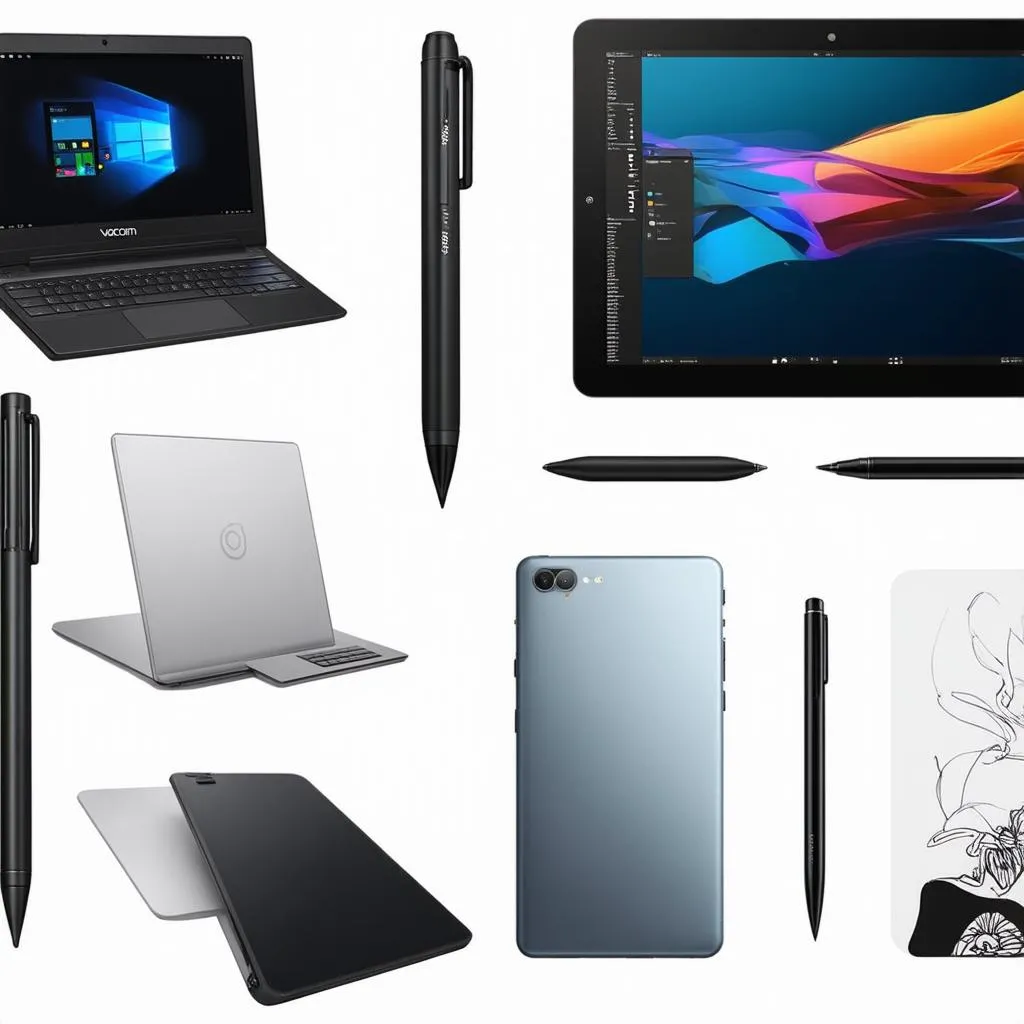 Các dòng sản phẩm Wacom