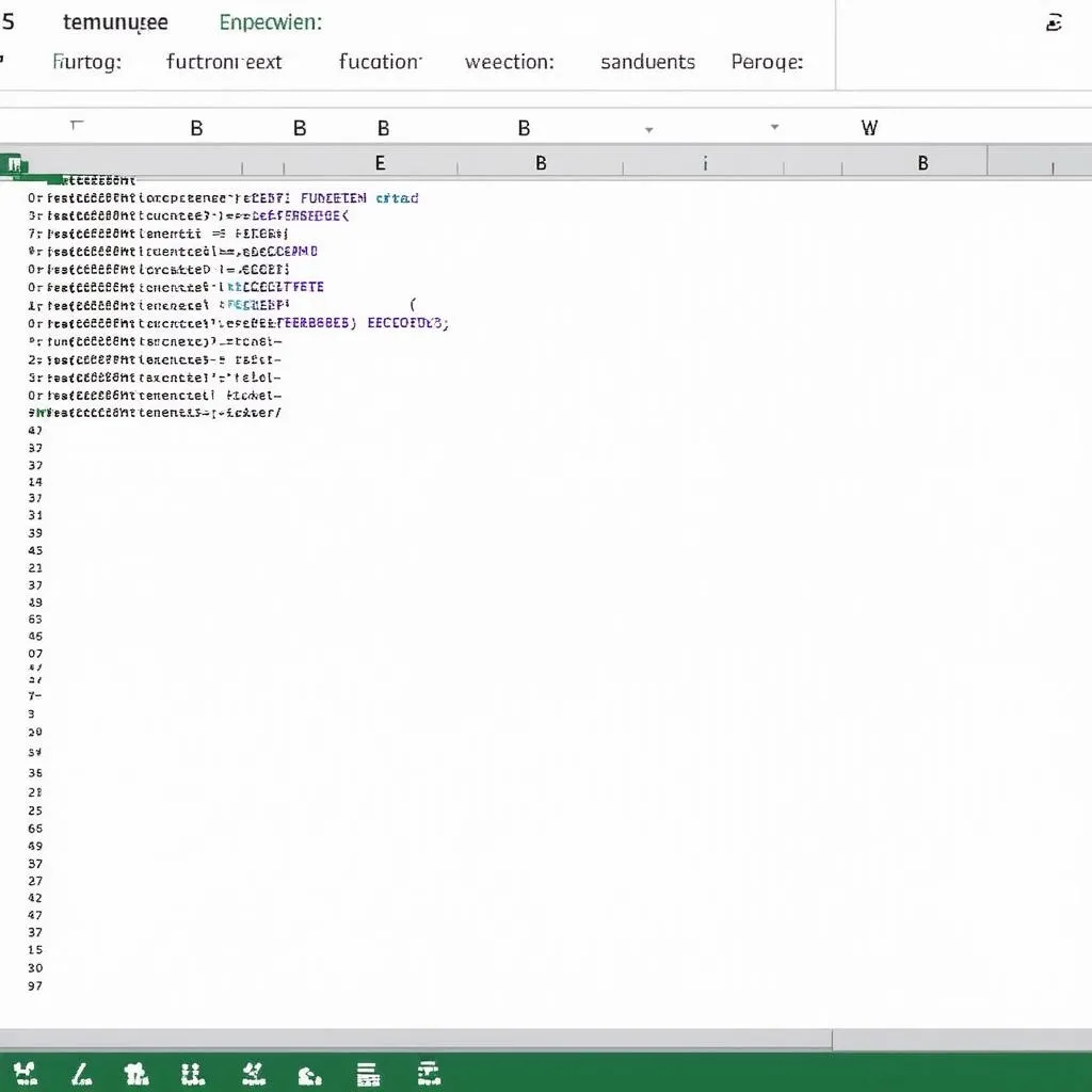 Bảng danh sách các hàm kiểm tra lỗi trong Excel