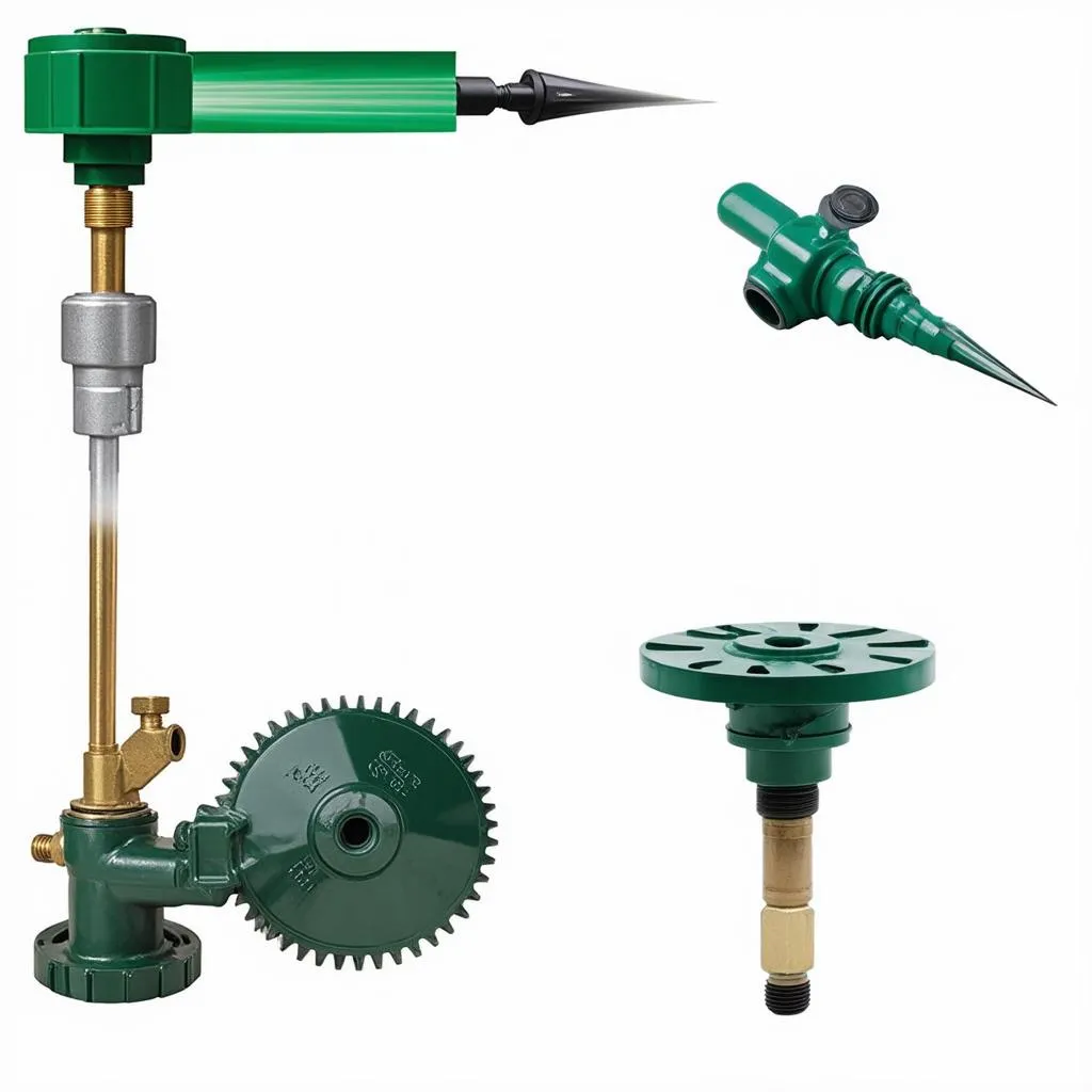 Các loại đầu phun sprinkler