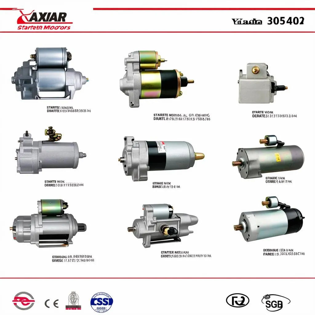 Các loại khởi động từ