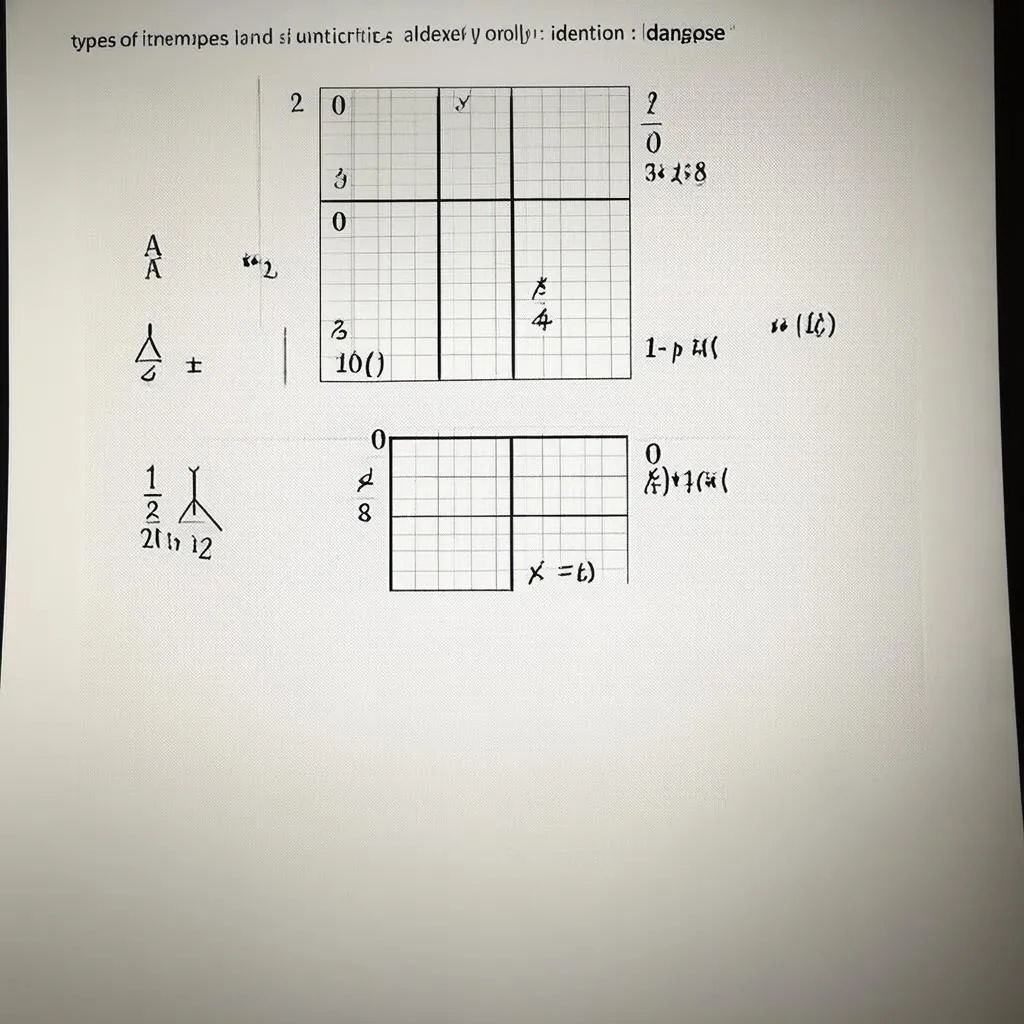 Các loại ma trận