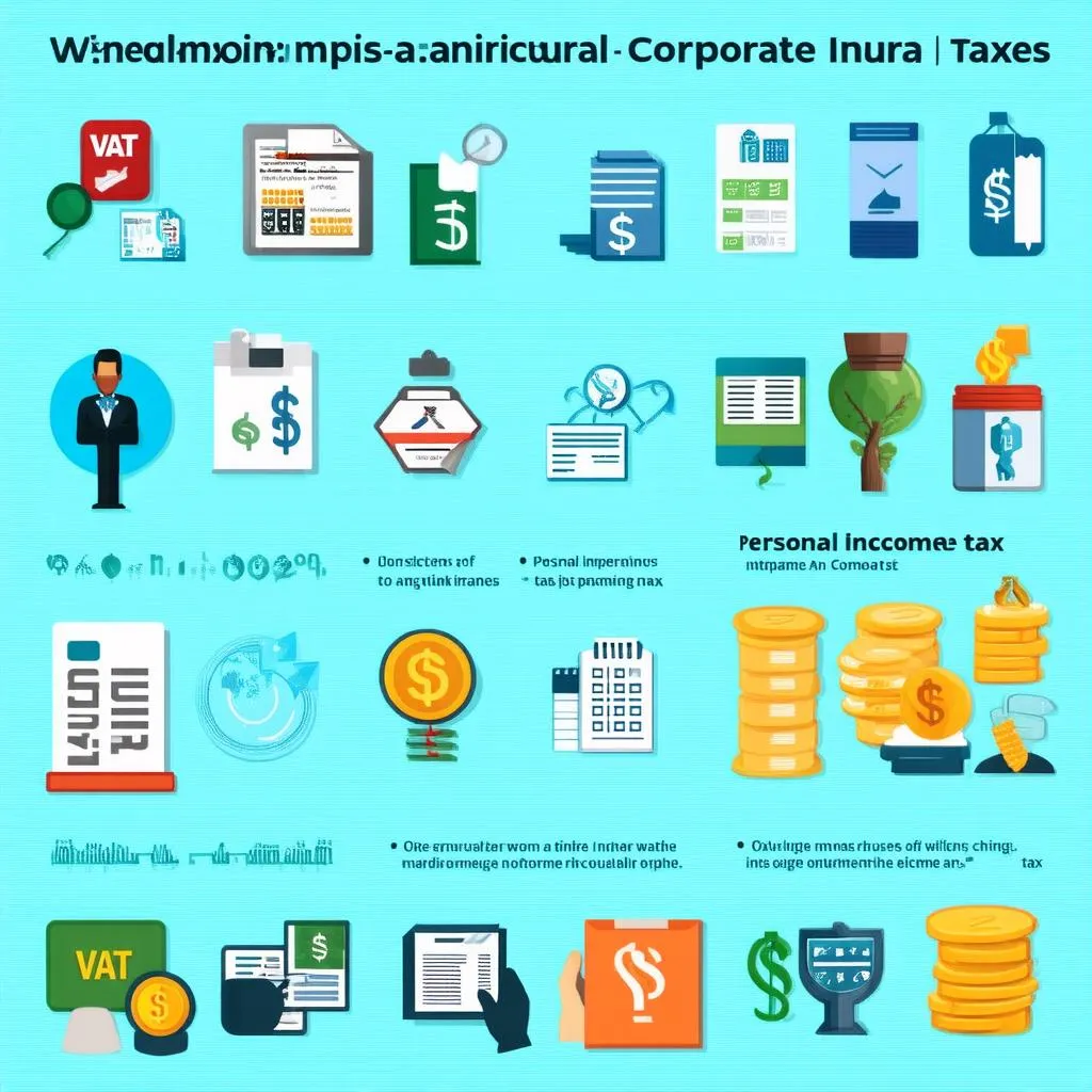 Types of non-agricultural taxes