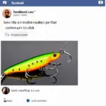 Câu lure trên facebook