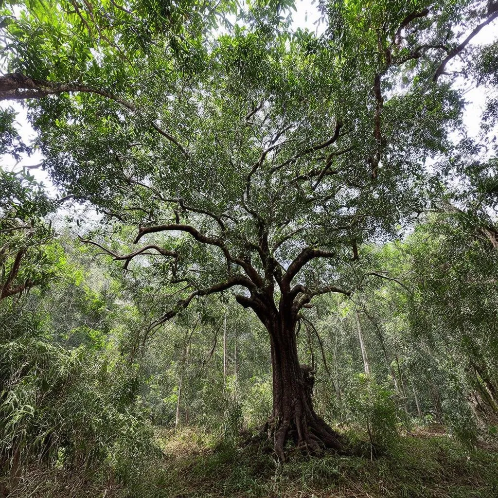 Cây Dác Trong Rừng