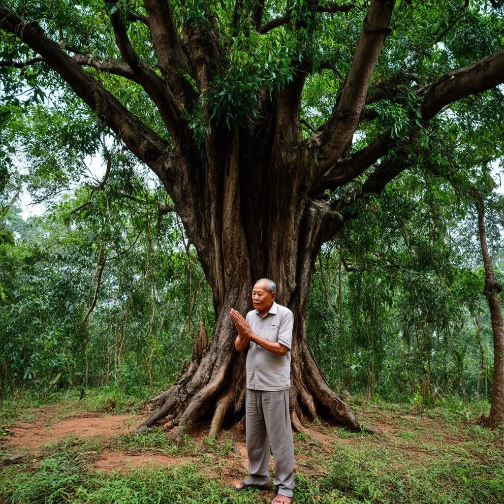 Cây nưa trong văn hóa tâm linh