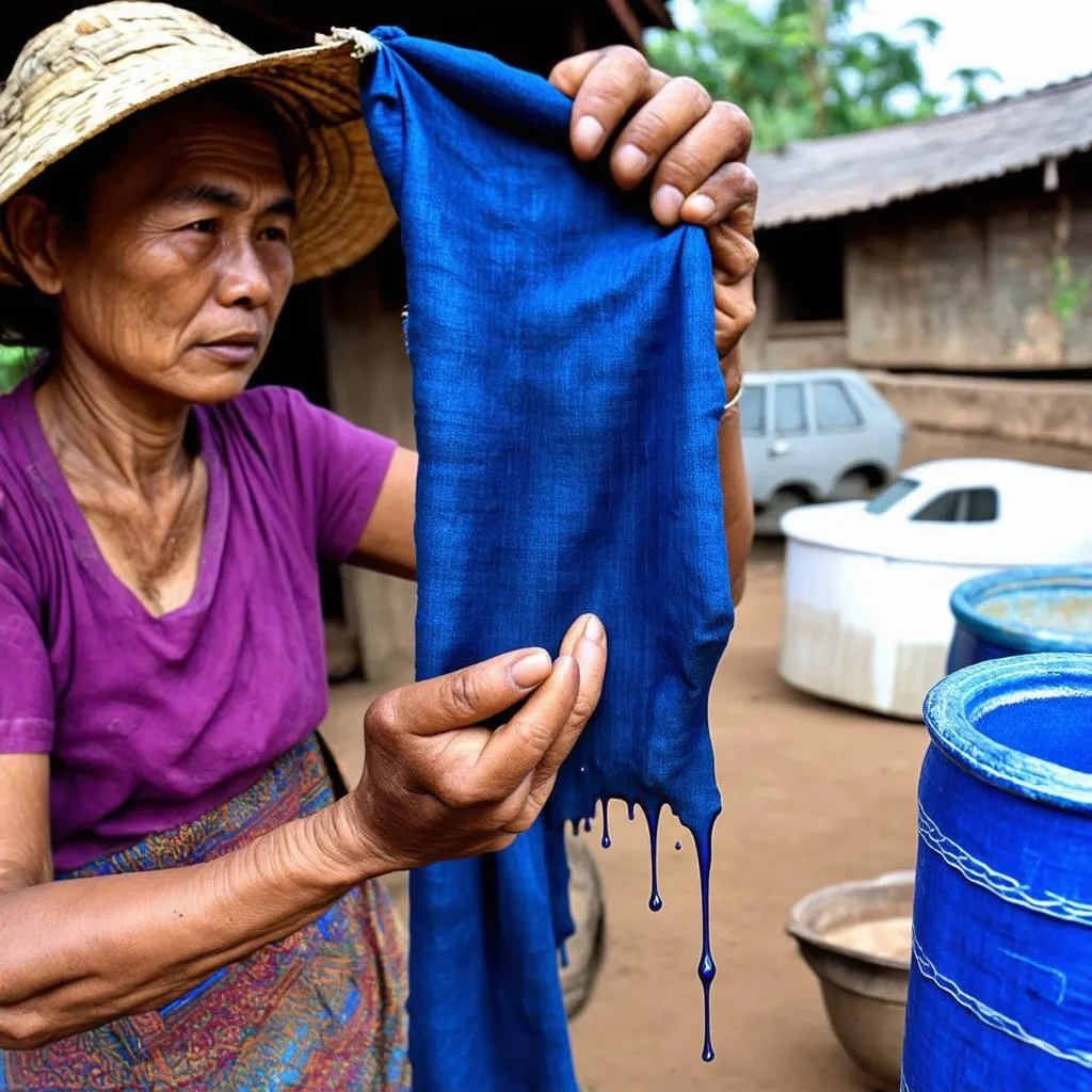 nhuộm chàm