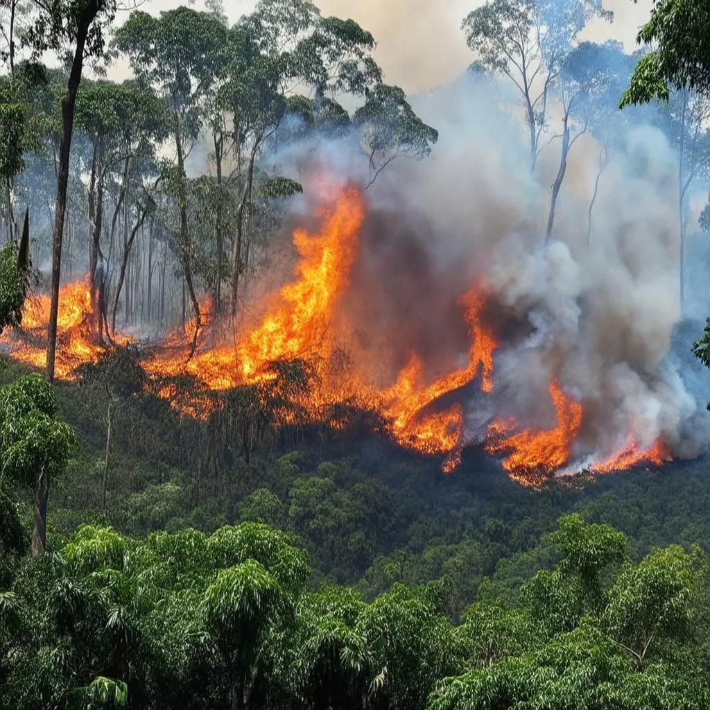 Cháy rừng Amazon