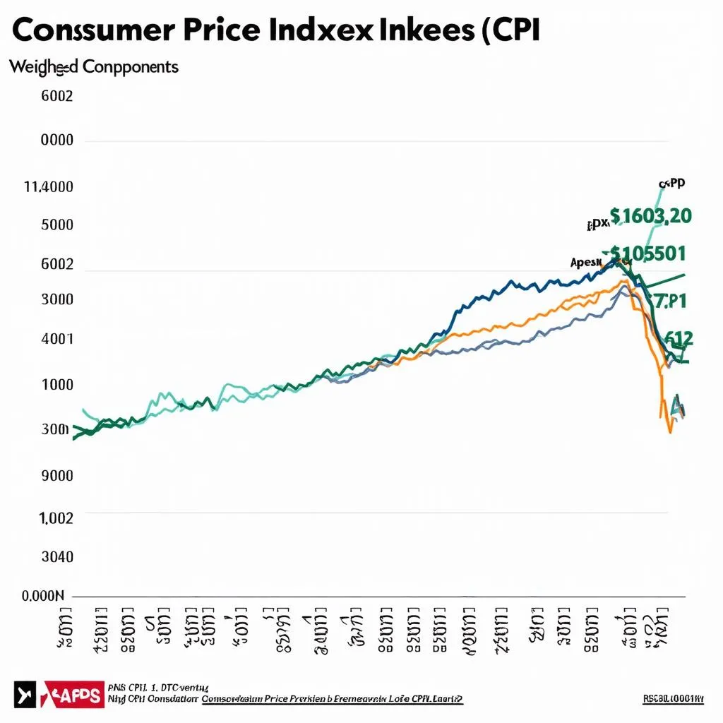 Biểu đồ chỉ số giá tiêu dùng