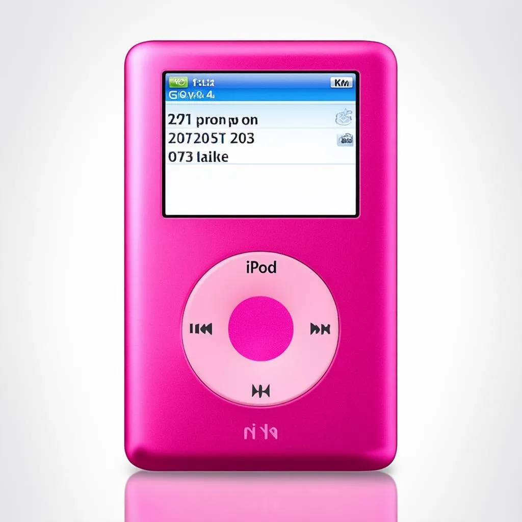 iPod Nano màu hồng