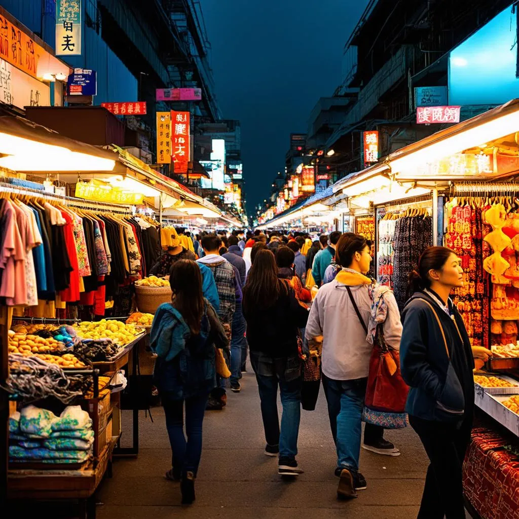 asian night market