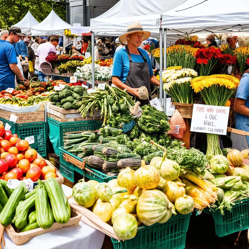 farmers market