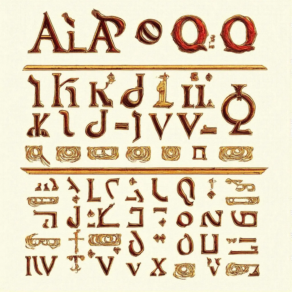 Ancient Greek Alphabet