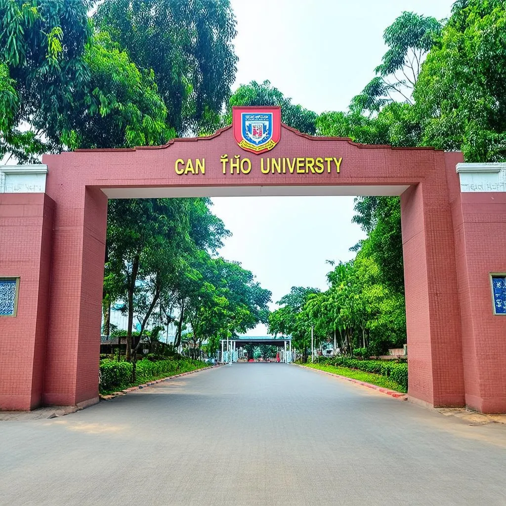 Cổng Đại học Cần Thơ