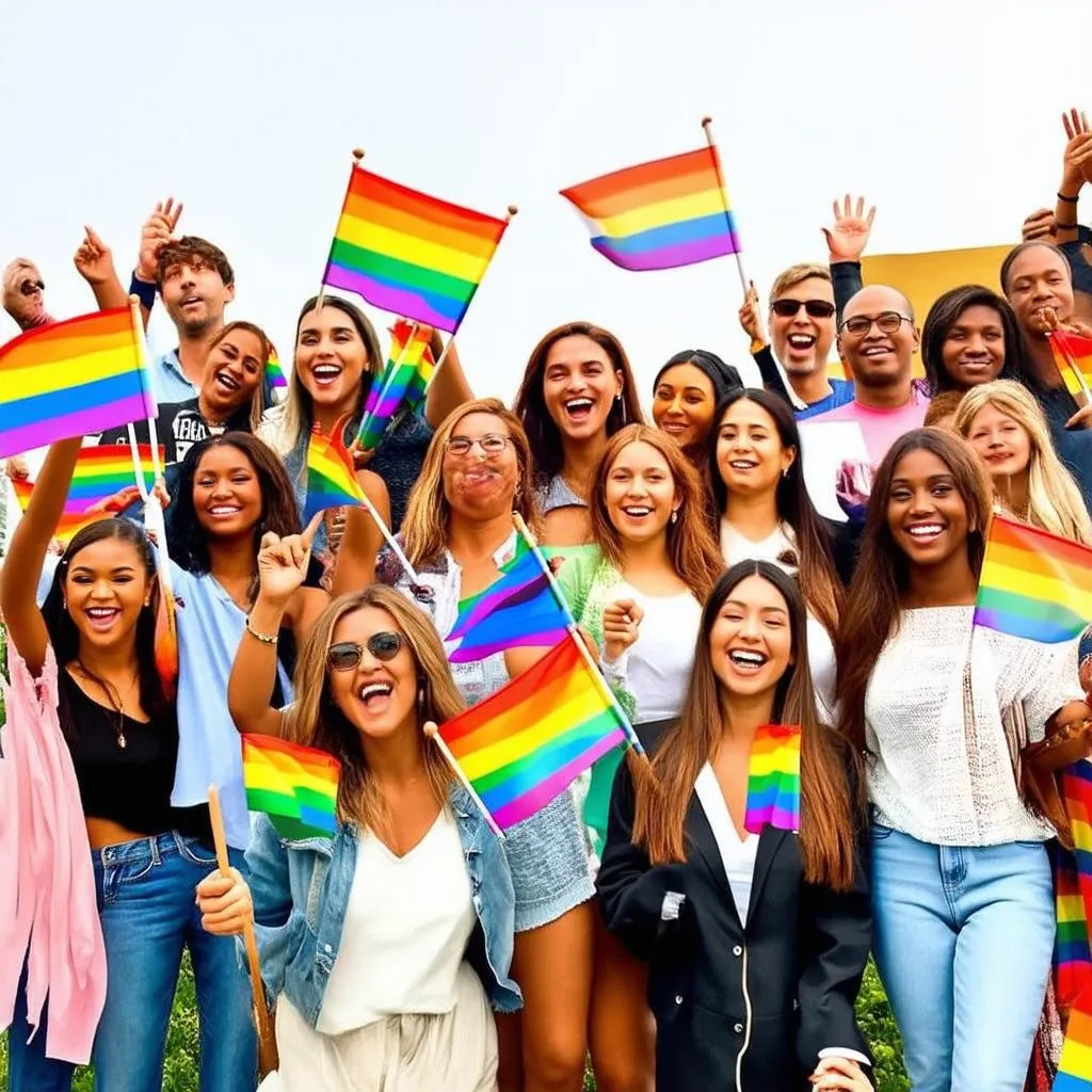 Cộng đồng LGBT hạnh phúc