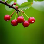 Cranberry mọc trên cây