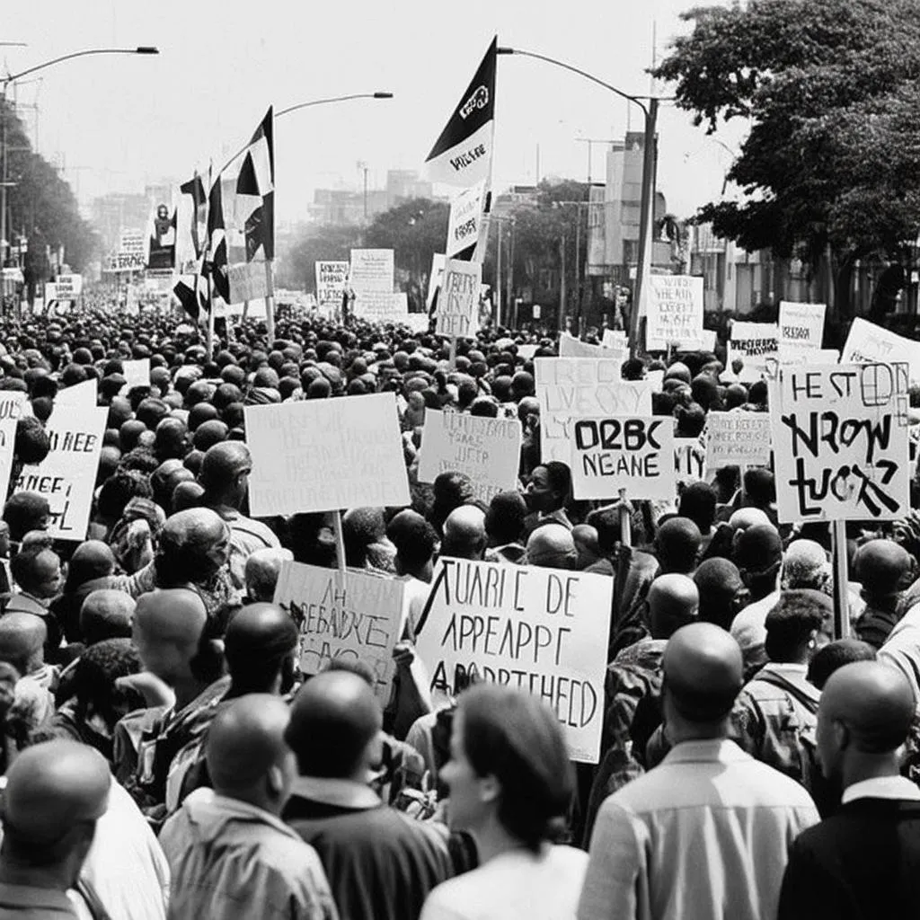 Biểu tình chống chế độ apartheid