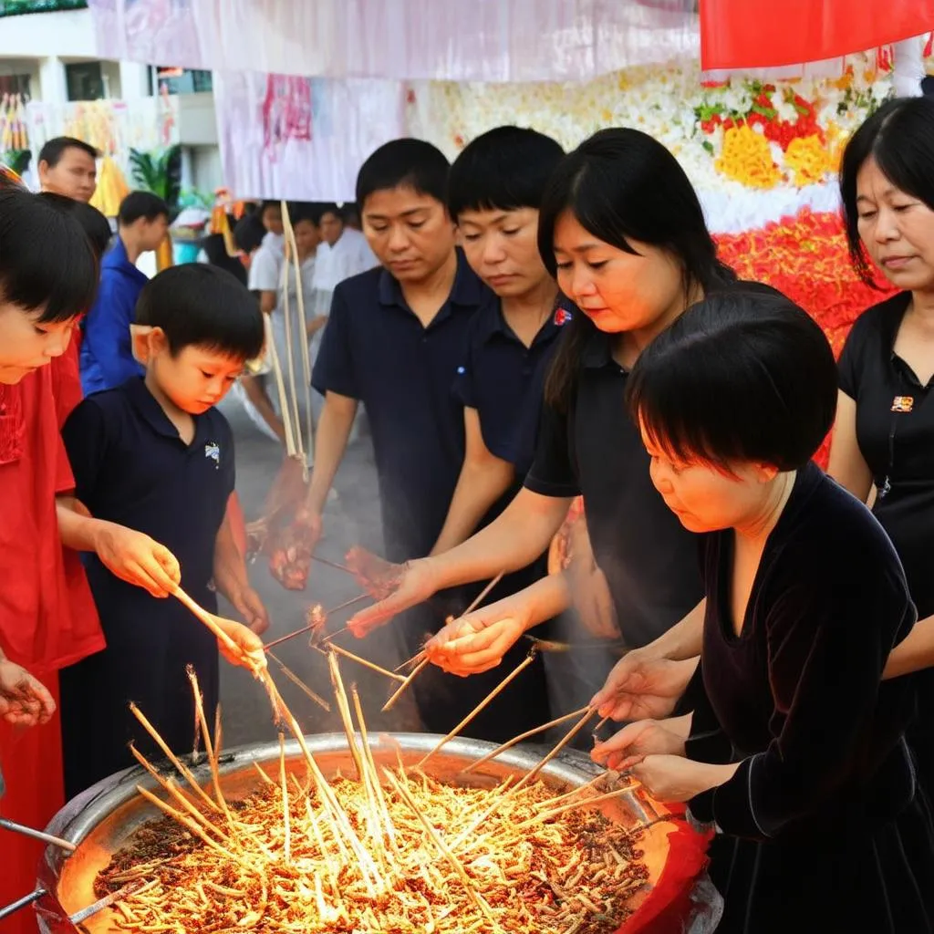 dâng hương