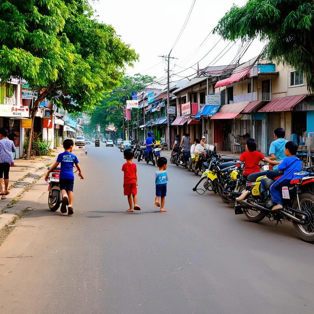 cuộc sống ở thị tứ