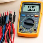 Multimeter hiển thị thông số