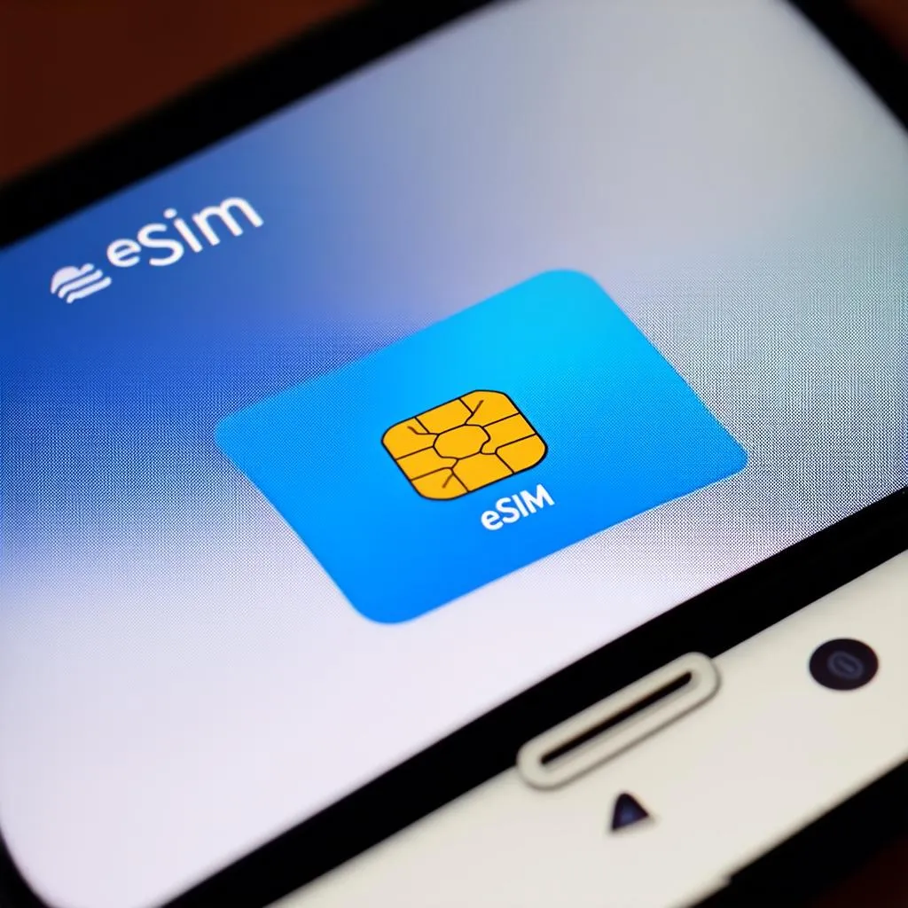 eSim trên điện thoại