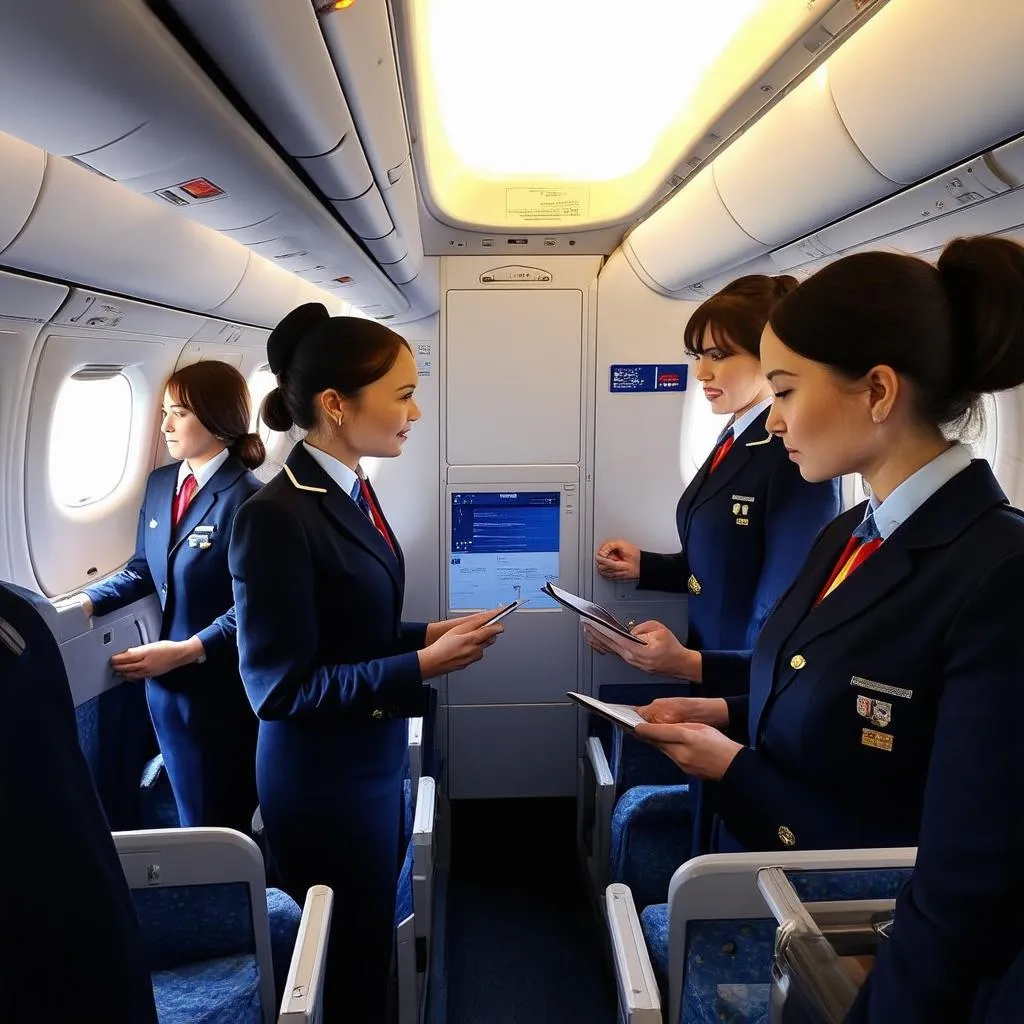 Flight Attendant training