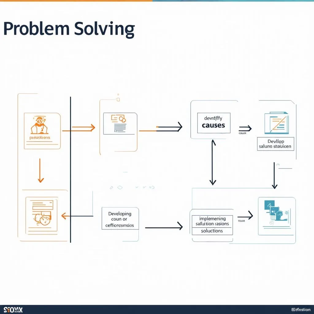 Flowchart quy trình giải quyết vấn đề