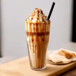 Ly Frappuccino caramel mát lạnh