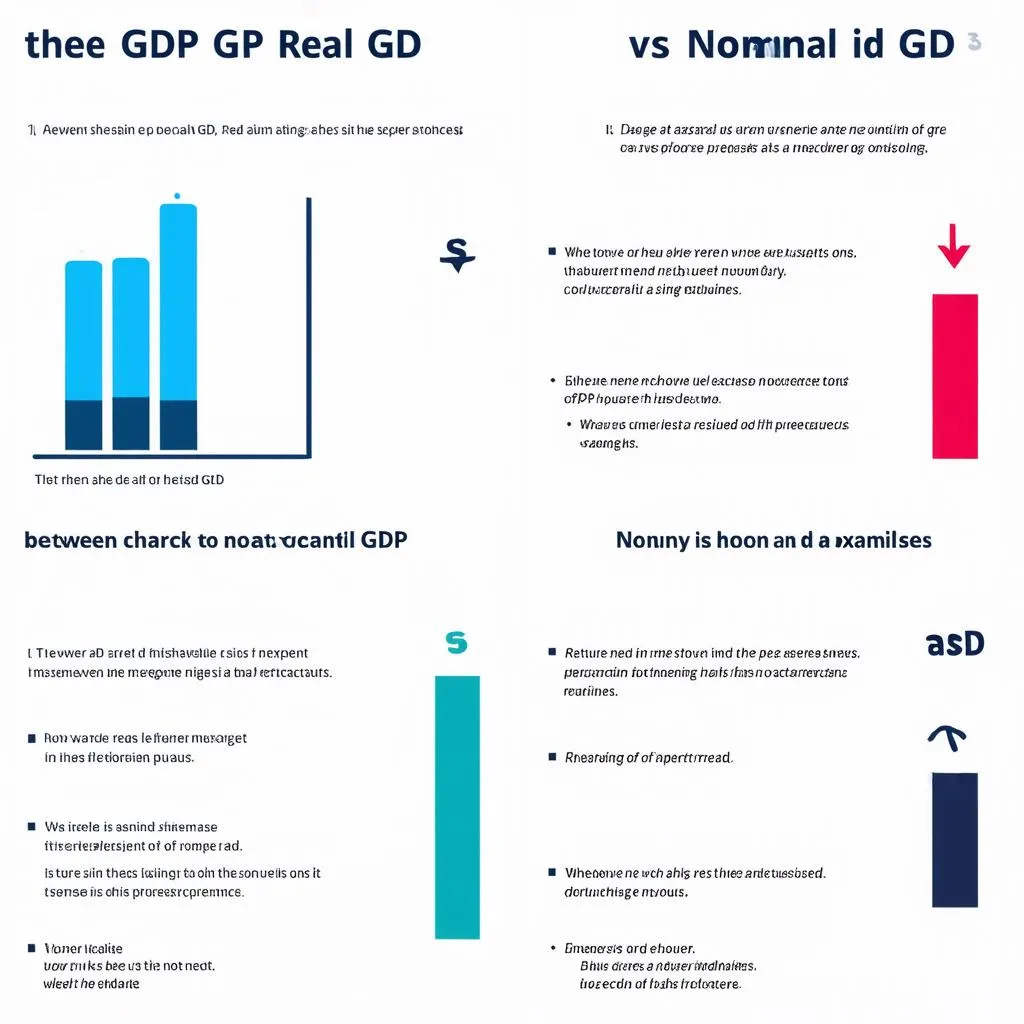 So sánh GDP thực và GDP danh nghĩa