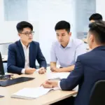 giao tiếp với đồng nghiệp nước ngoài