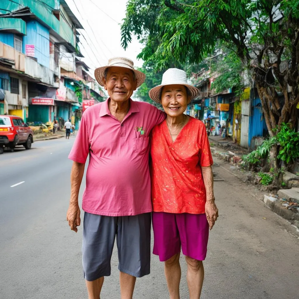 Vợ chồng hạnh phúc