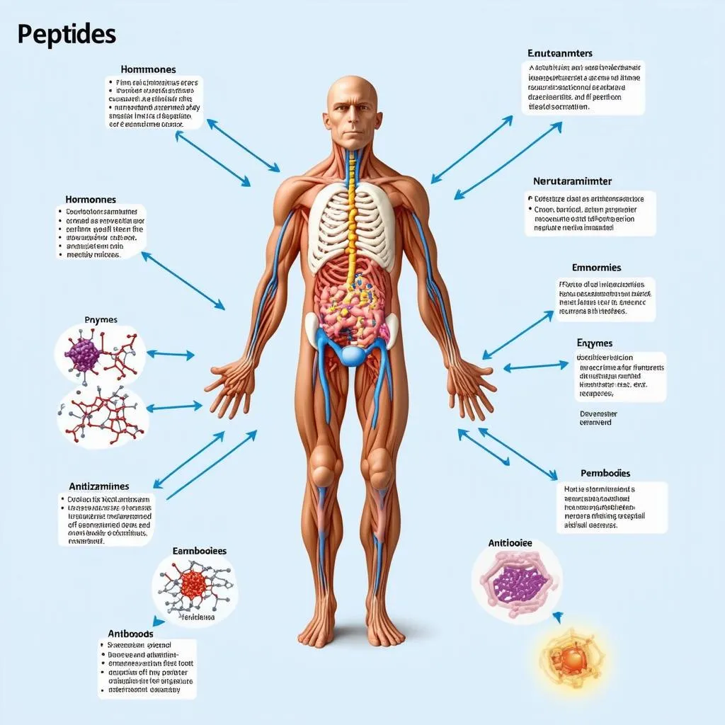 peptide hoạt động trong cơ thể