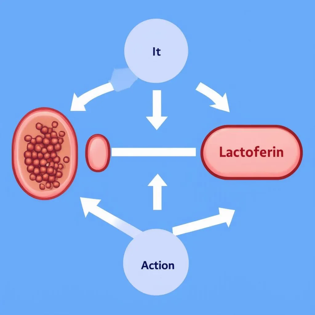 Cơ chế hoạt động của Lactoferrin