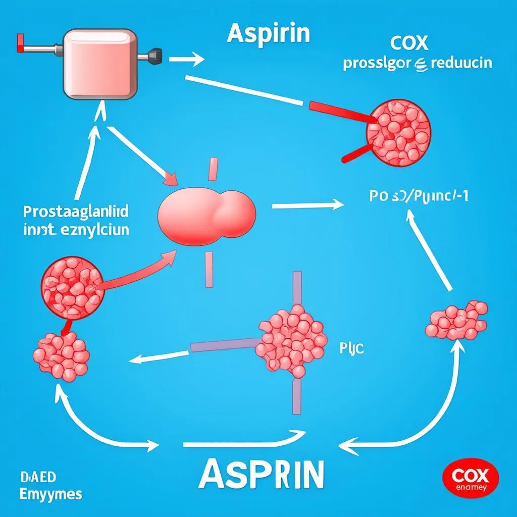 Cơ chế hoạt động của aspirin