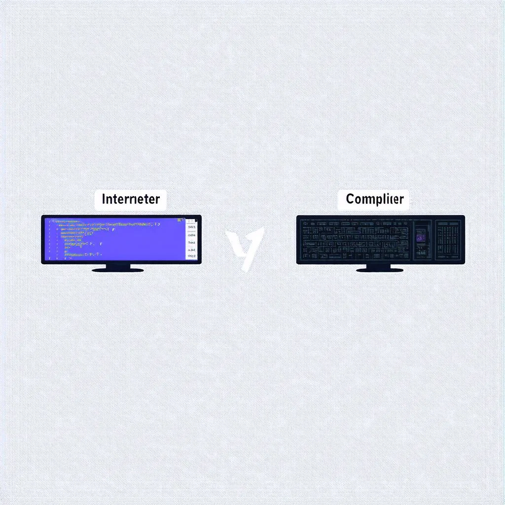 So sánh interpreter và compiler