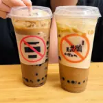 Neither milk tea nor peach tea