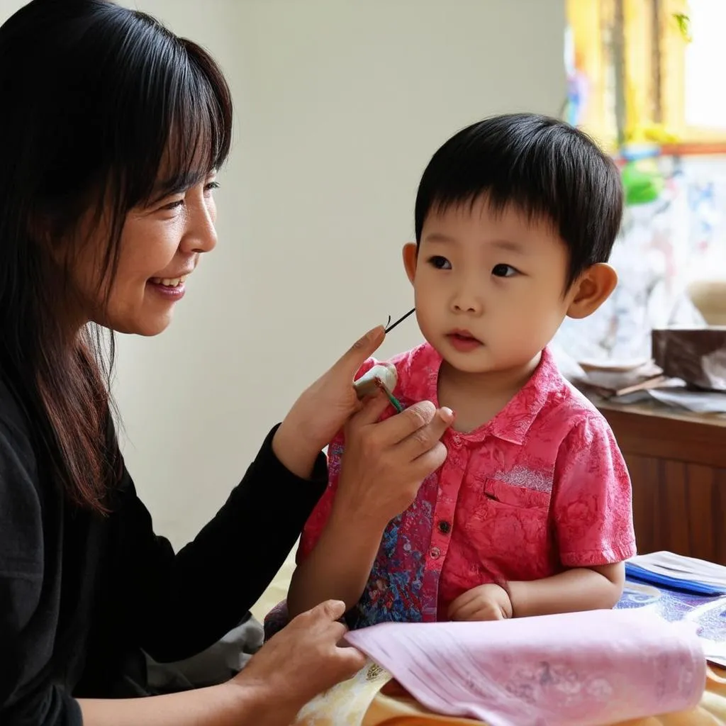 khuyên bảo con cái