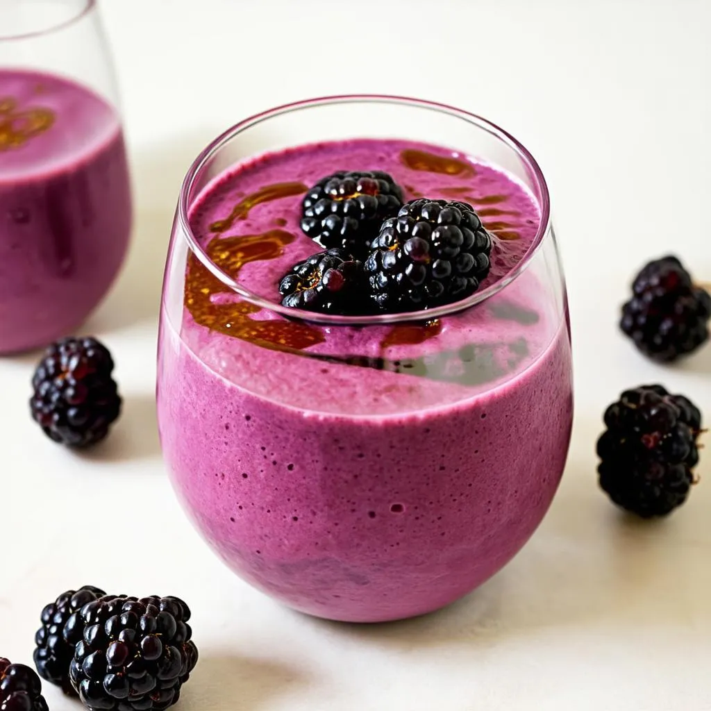 Mulberry smoothie