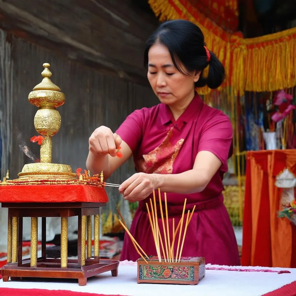 bàn thờ tổ tiên