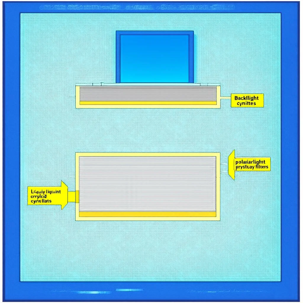 Nguyên lý hoạt động của màn hình LCD