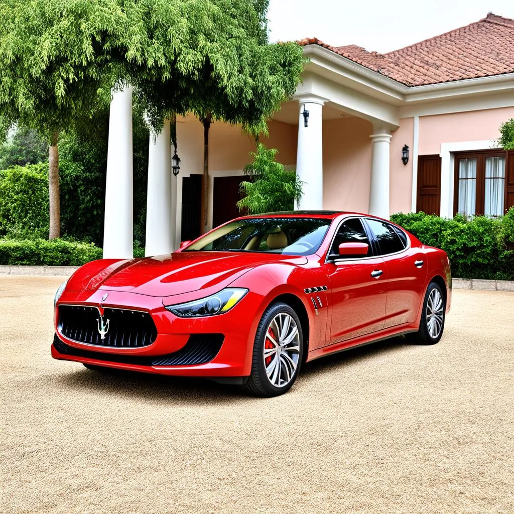 Maserati đỏ sang trọng