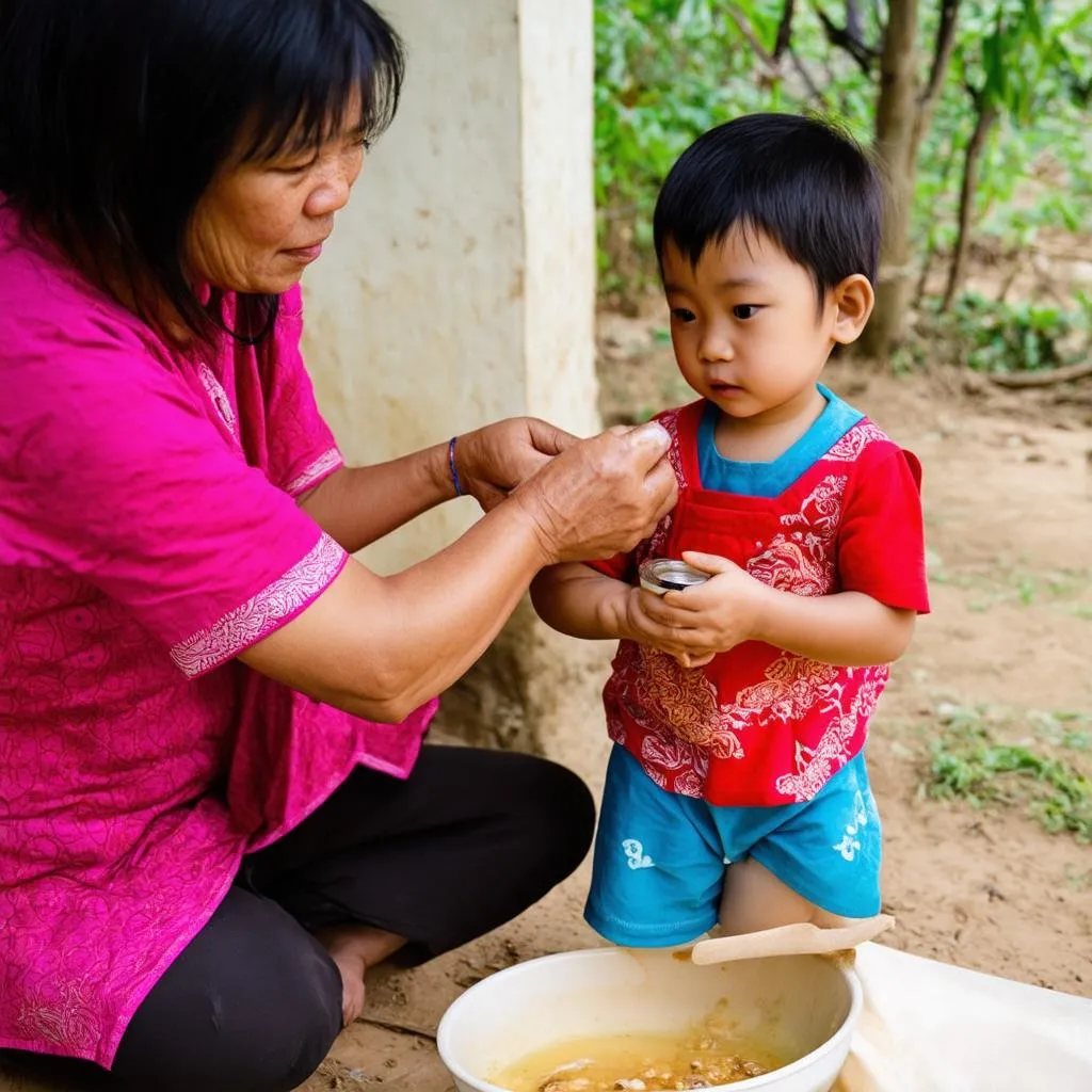 Mẹo dân gian chữa tiêu chảy