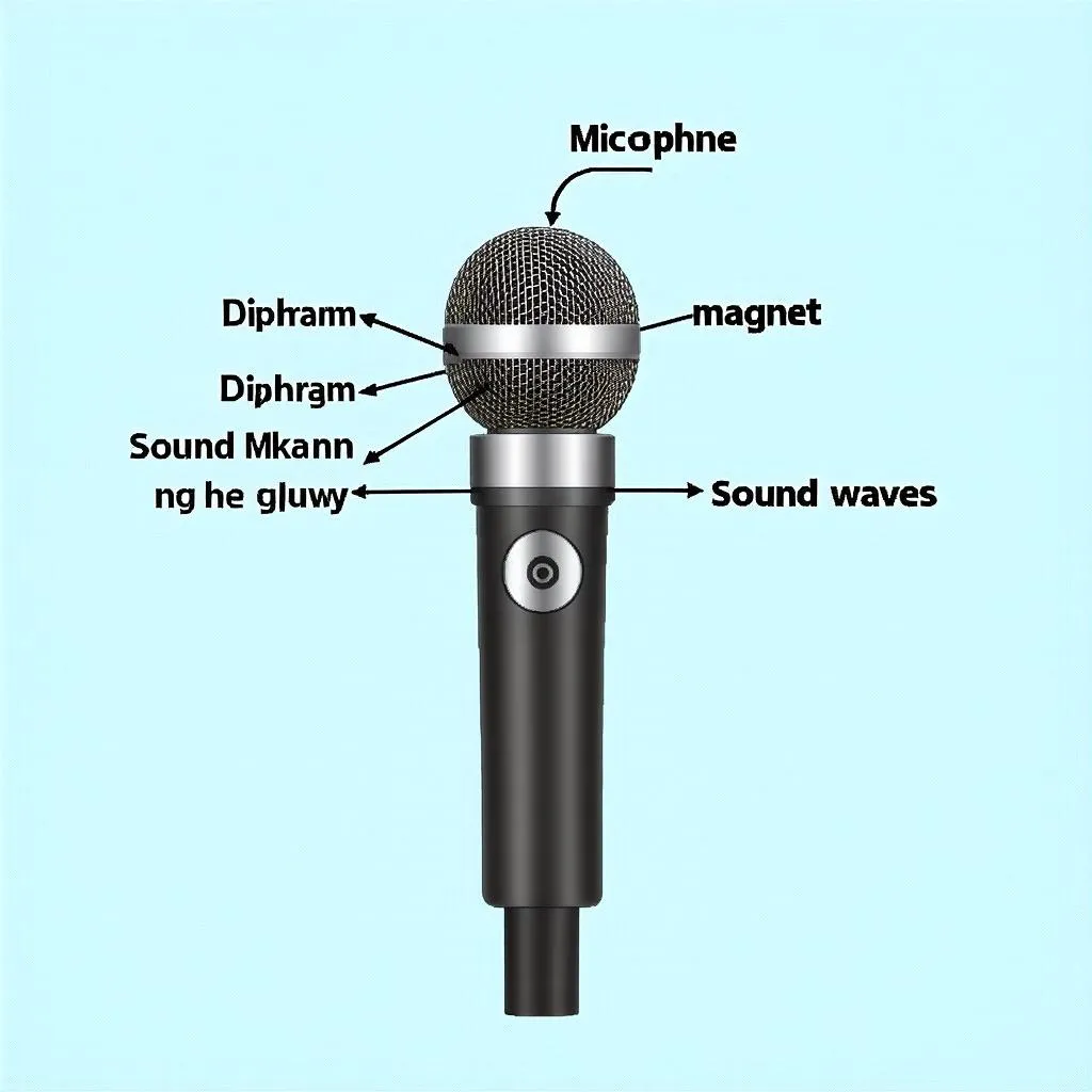 Microphone hoạt động