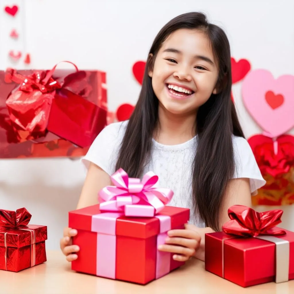 ngày valentine trắng ngọt ngào