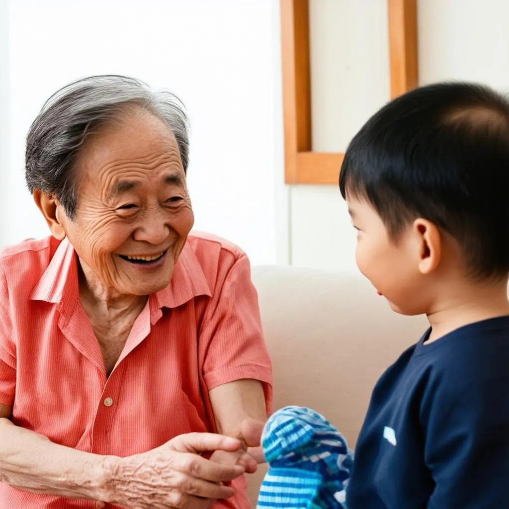 Nghe lời ông bà